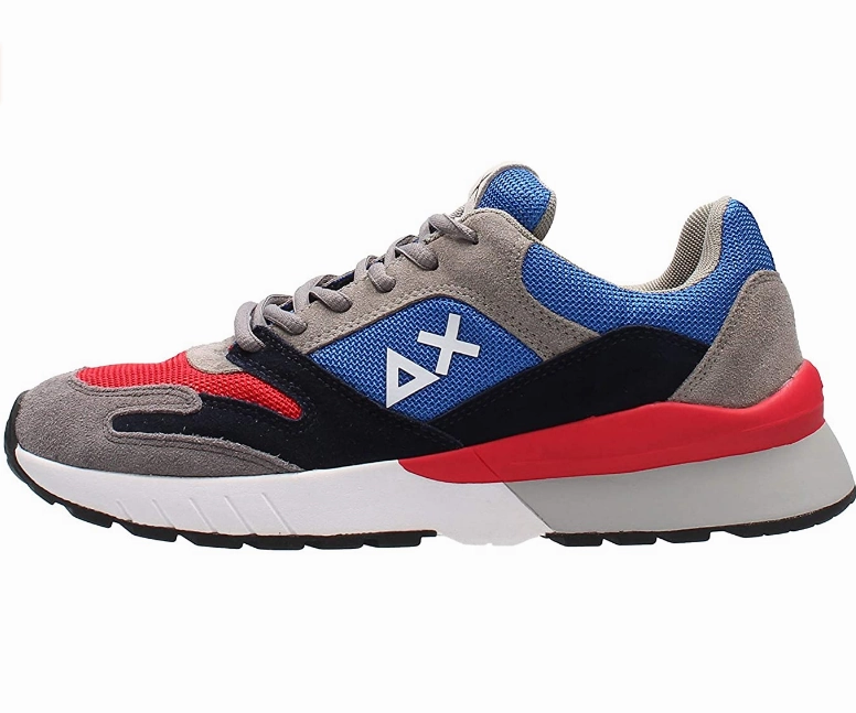 Sun 68 sneakers da uomo Yaky Suede Mesh 3 Color Z29116 5810 royal rosso Veja Sneakers