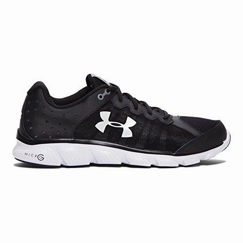 5k Training Shoes Micro G Assert 6  2E Wide Running Shoes Black/White 8.5 2E Us