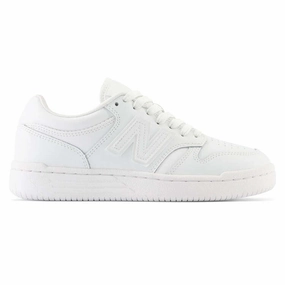 New Balance Kid's Bb 80 Triple White Sneaker Shoes Fredette Basketball Shoes