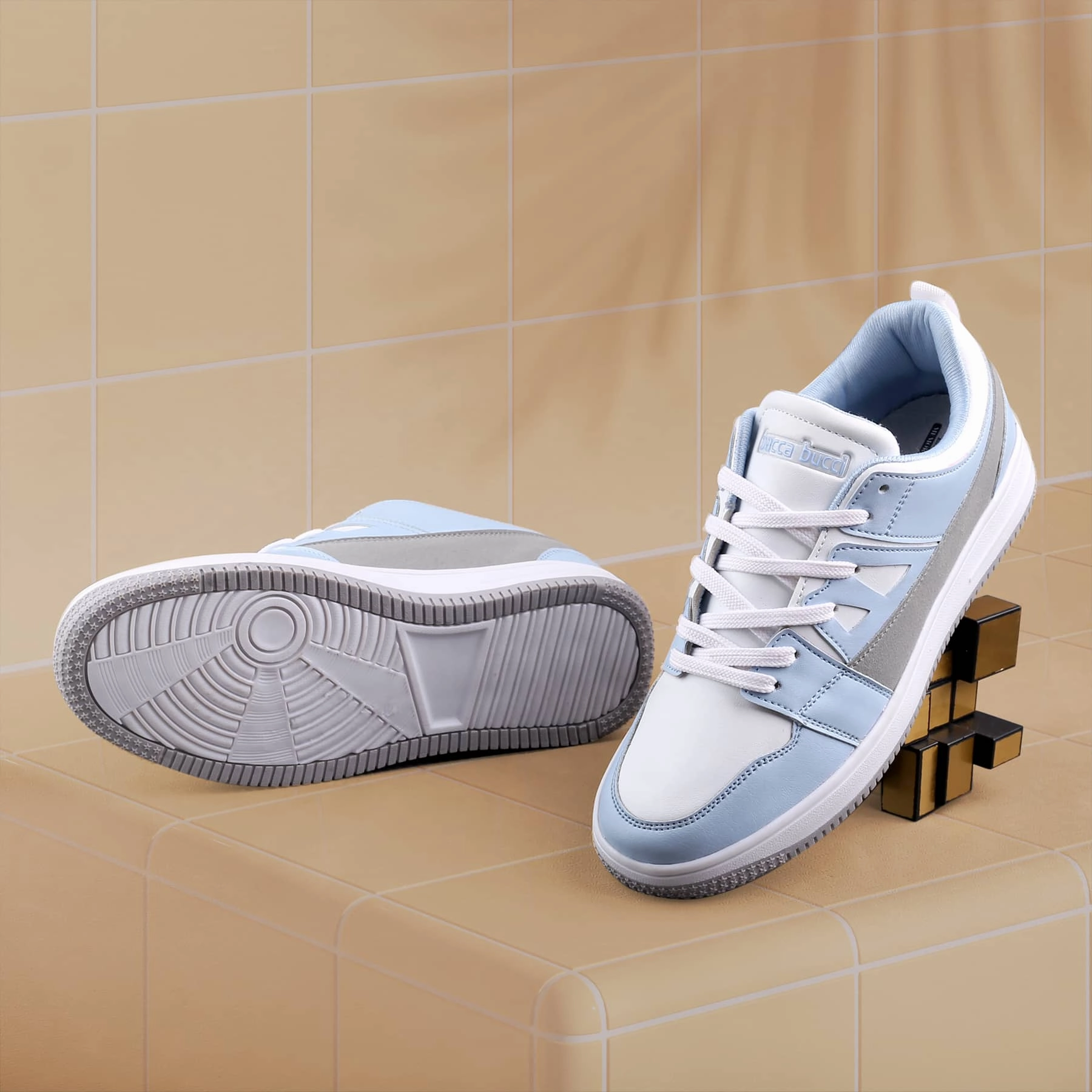 Bacca Bucci SERENITY Low Top Flat Sole Fashion Women's Sneakers Walk Run Shoes