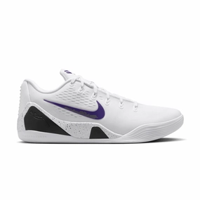 Kobe IX Elite Low Em Protro 'White Court Purple' Okc Basketball Shoes