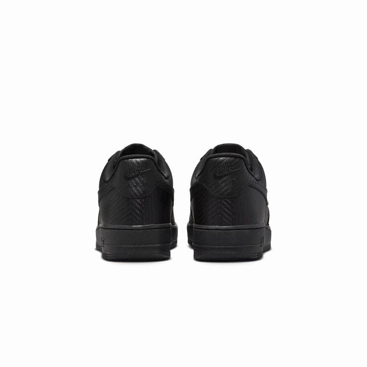 Orthotic Basketball Shoes Air Force 1 '07 'Black Carbon Fibre'