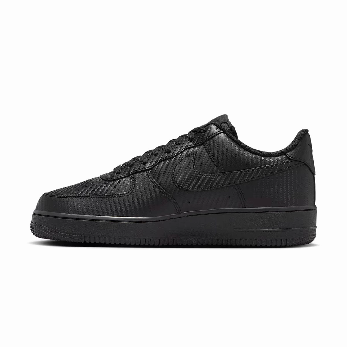 Air Force 1 '07 'Black Carbon Fibre' Jordan Max Aura Basketball Shoes