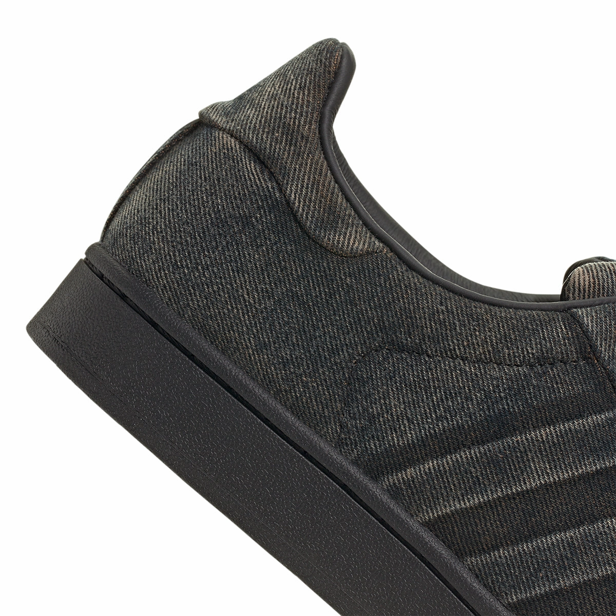 Best Wide Foot Basketball Shoes Superstar II 'Washed Denim Black'