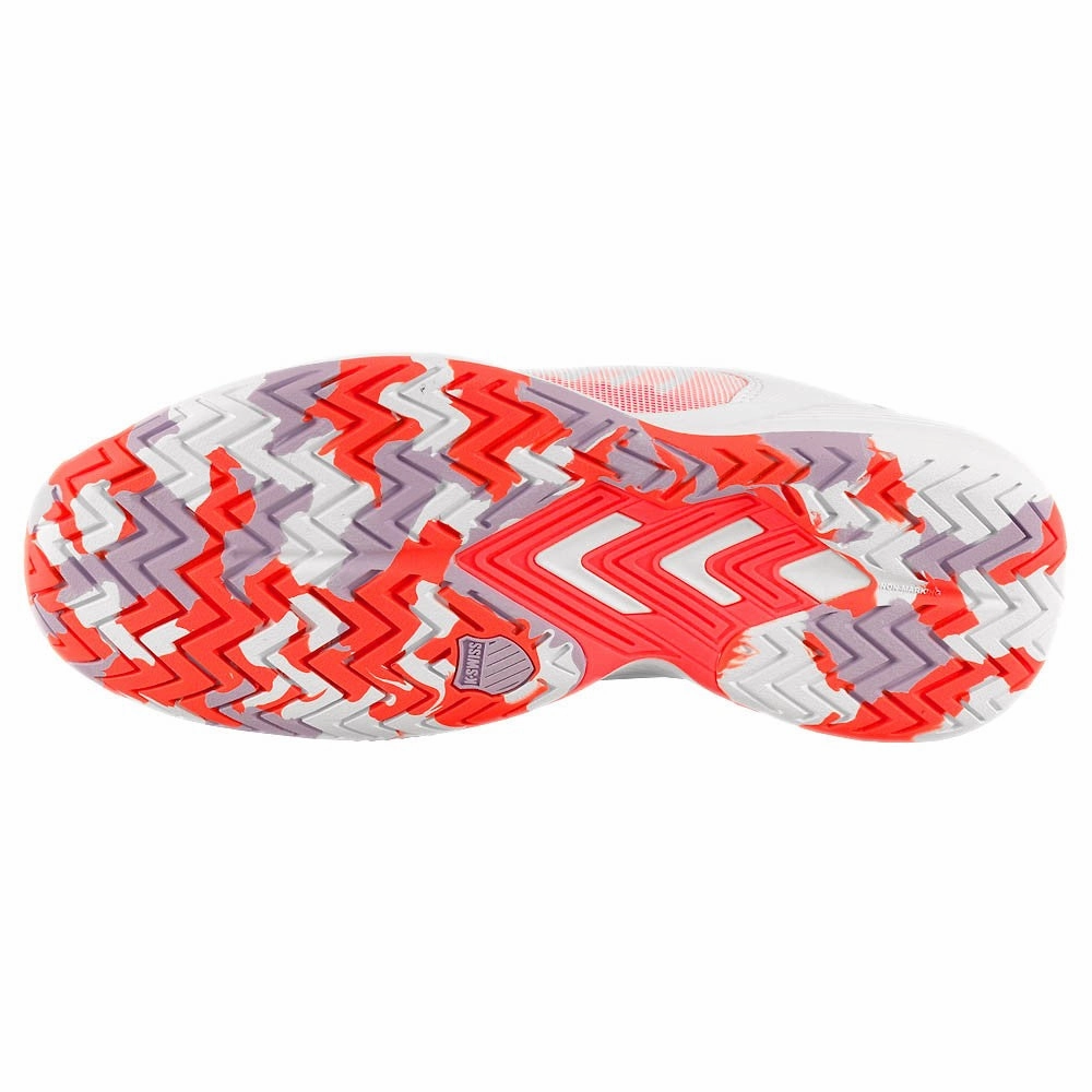 Tennis Shoes. K-Swiss Women's Ultrashot Team - White/Orchid Petal