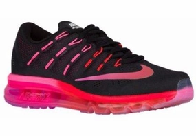 Nike Air Max 2016 Running Shoes Black/Multi Colo Noble Red 806772006 Size 8 Nike Performance Training Shoes