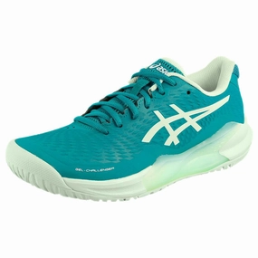 Bridal Tennis Shoes Asics Women's Gel-Challenger 14 - Teal Blue/Soothing Sea