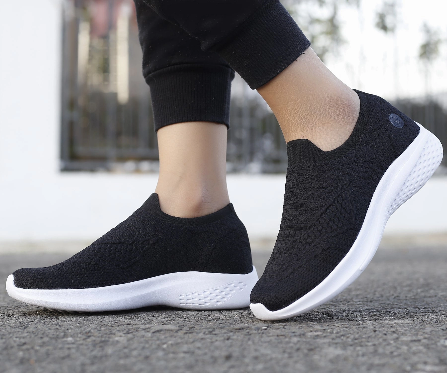 Walking Shoes For Baby Bacca Bucci Women's WALKER Slip-On Walking Breathable Mesh Sports Shoes Sneakers