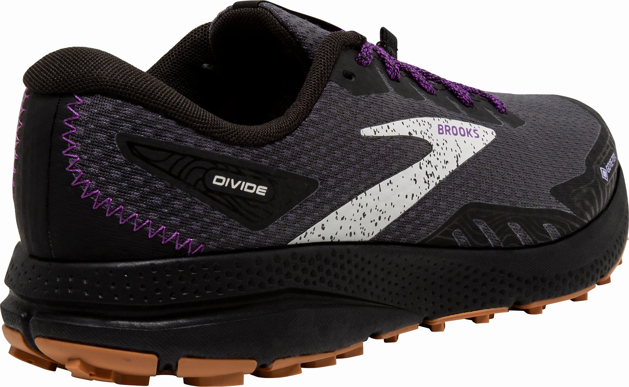 Brooks Divide 4 GORE-TEX Womens Trail Running Shoes - Black Tracefinder Trail Running Shoes