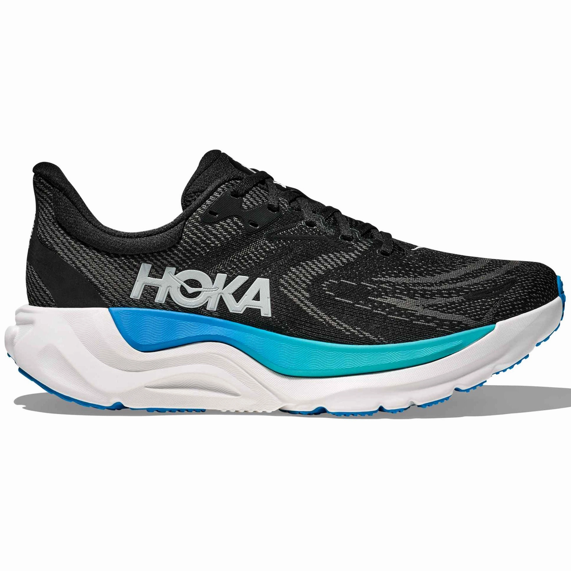 Good Men's Arahi 8 Running Shoes Black / Skyward Blue
