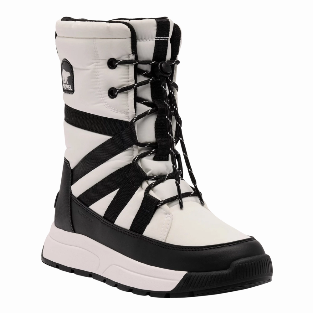 Ugg Butte Snow Boots Sorel Whitney III Tall Black/Sea Salt Waterproof Boot (Women's)