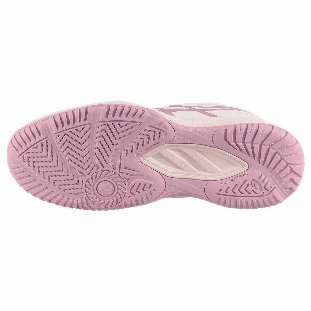 Asics Junior Upcourt 6 GS - Pale Pink/Light Ube Kawasaki Badminton Shoe