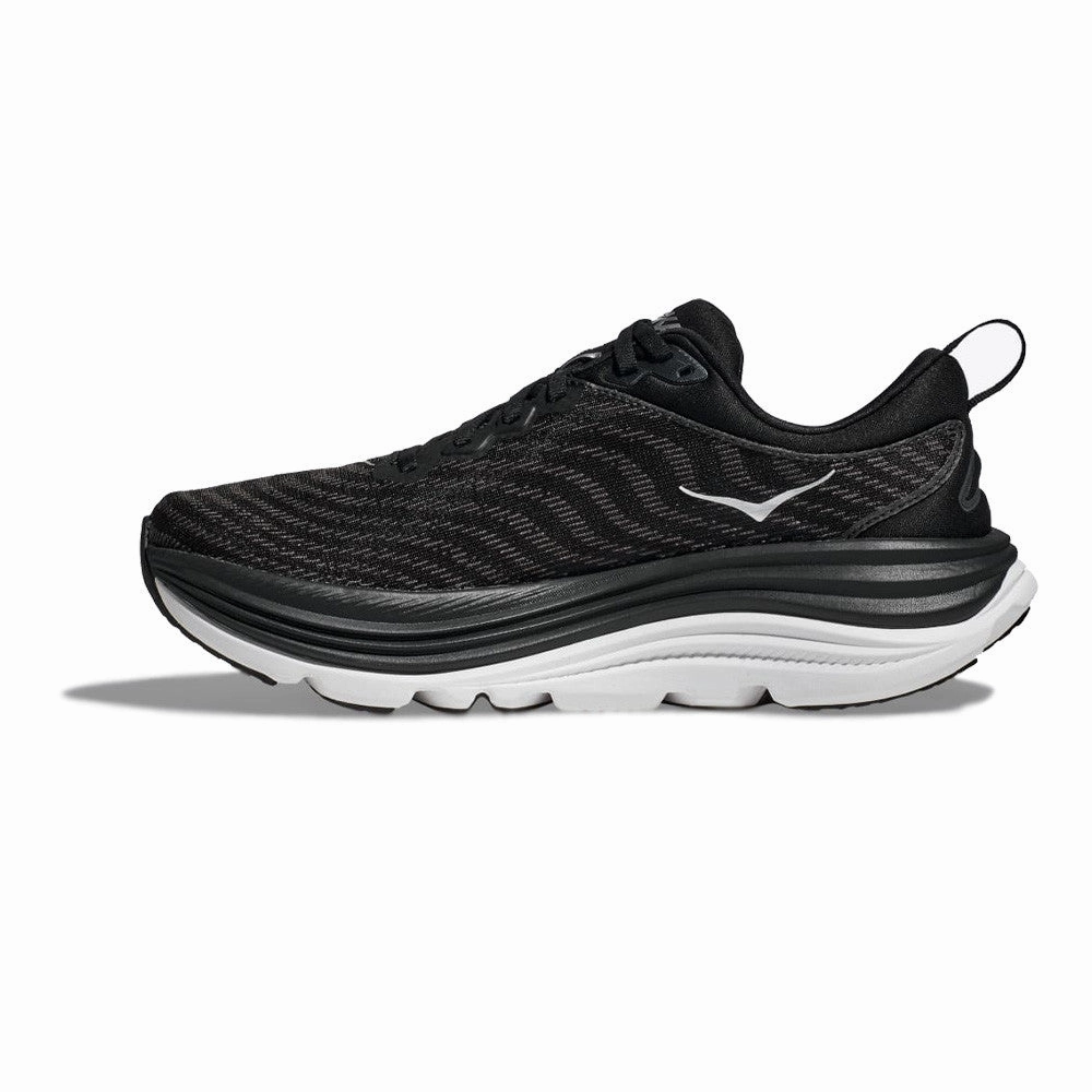 Best Price Hoka Men's Gaviota 5 Running Shoes Black / White