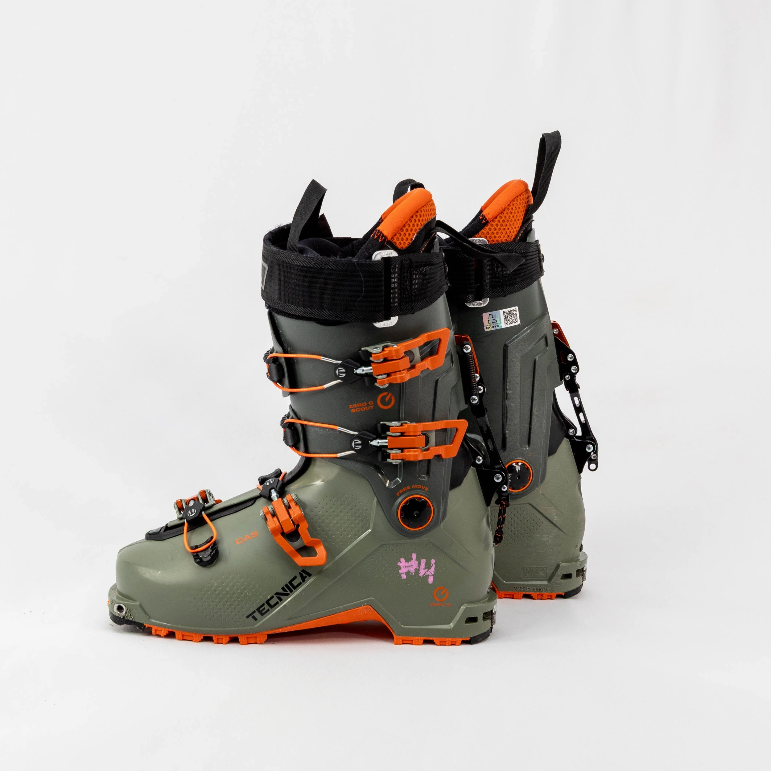 Hanani Snow Boots Tecnica Zero G Tour Scout 26.5 Ski Boot 24/25 Demo Fleet #4