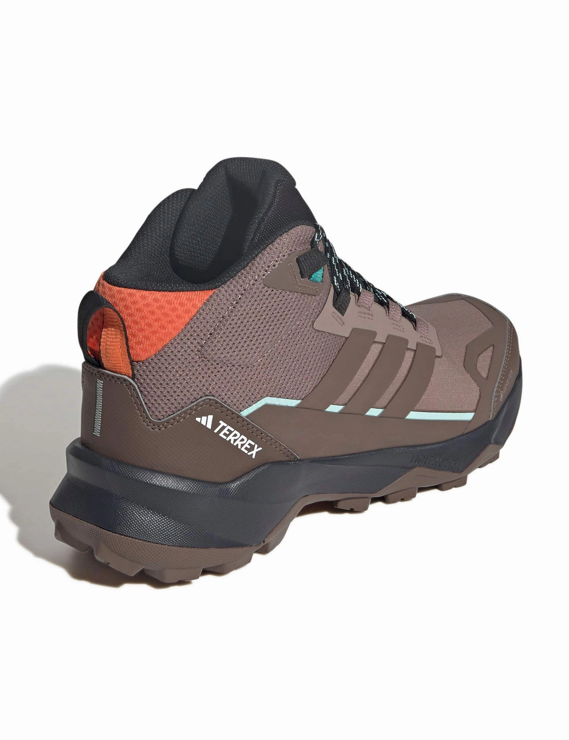 Hiking Shoes Price In Nepal Terrex Skychaser AX5 Mid GORE-TEX Hiking Shoes - Trace Brown/Earth Strata/Semi Impact Orange