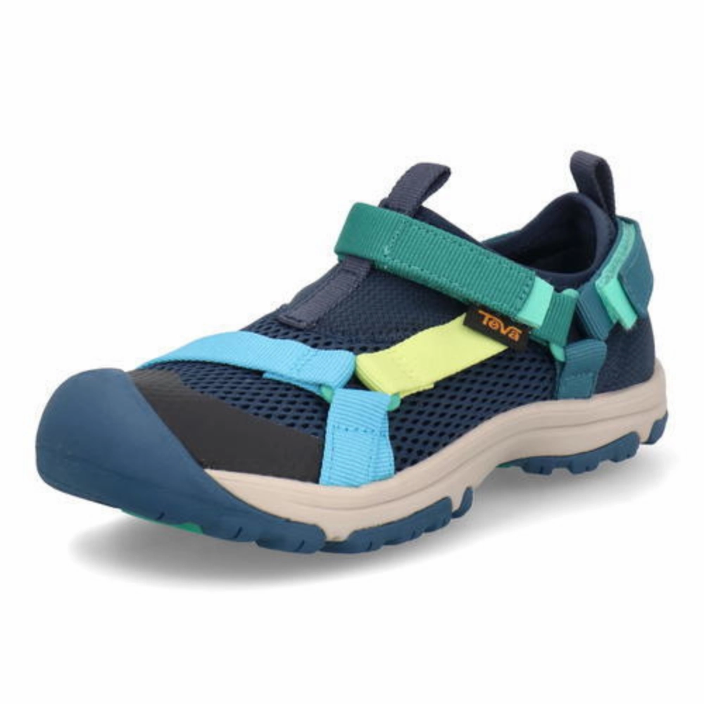 Waterproof Slippers Shoes Teva Outflow Universal 1136599C-NML Kids Navy Multi Quick-Dry Shoes ZPO2812
