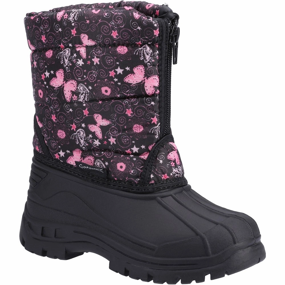 Cotswold Iceberg Zip Snow Boot Ugg Leather Snow Boots