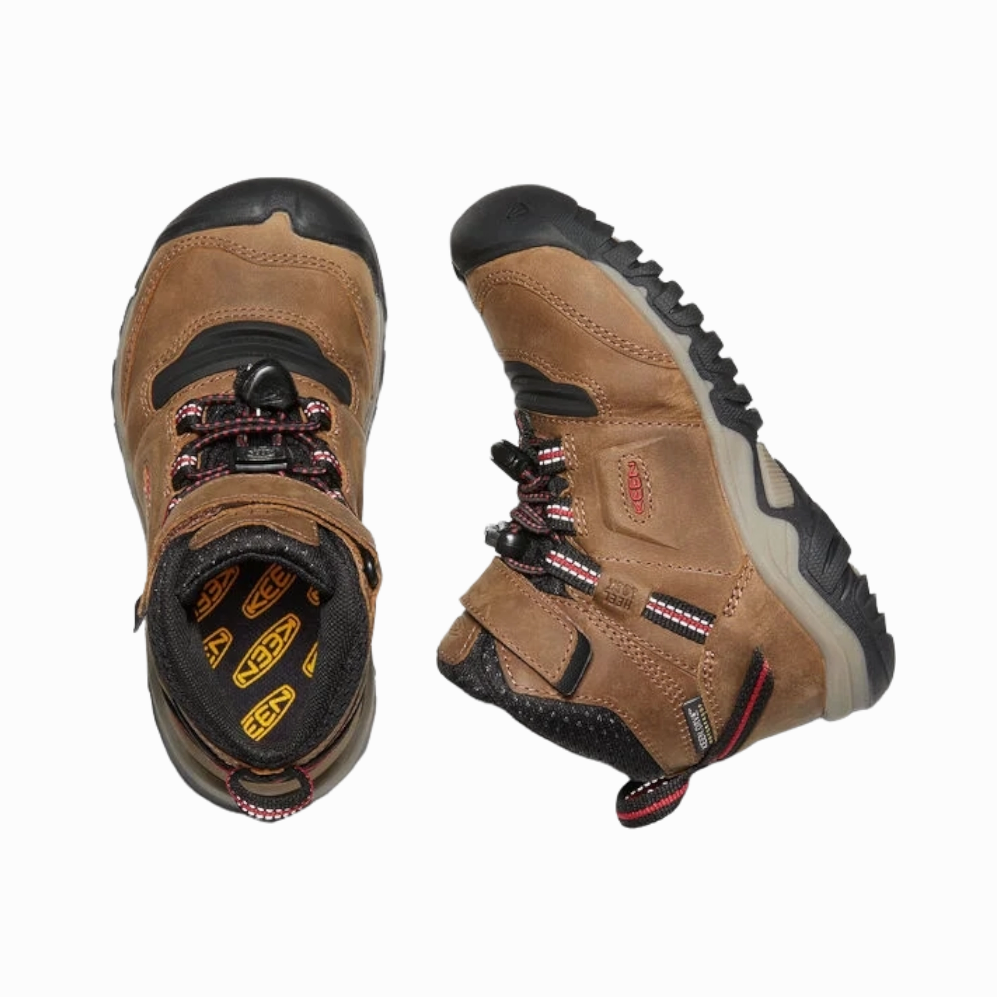 Comfortable Waterproof Orthopedic Walking Shoes Hiking Shoes Little Kids' Ridge Flex Waterproof Boot