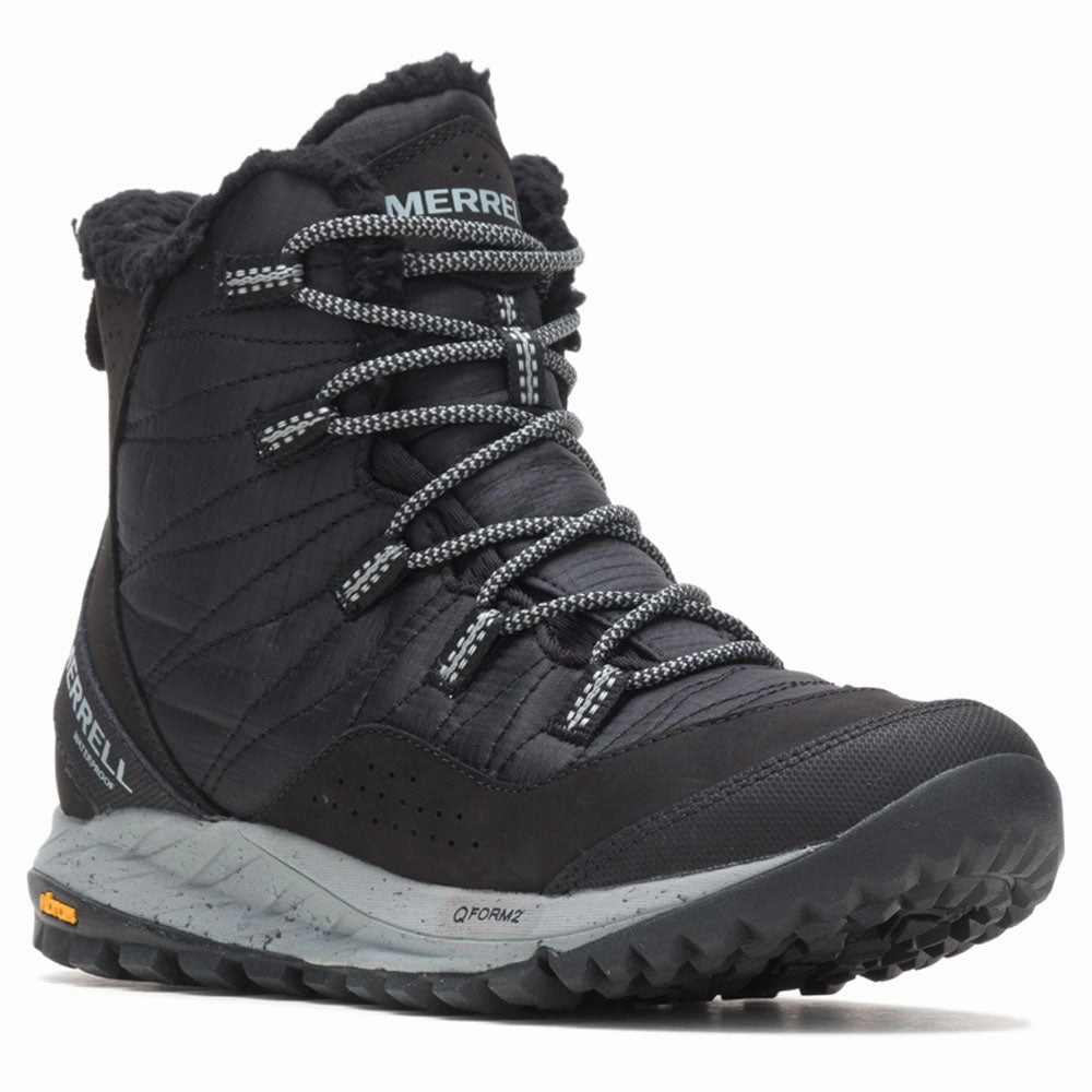Menards Snow Boots Merrell Antora Sneaker Boot Waterproof Black (Women's)
