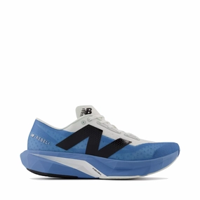 New Balance Men's FuelCell Rebel v4 in Blue Laguna/Reflection/Black Blue New Balance 2002r