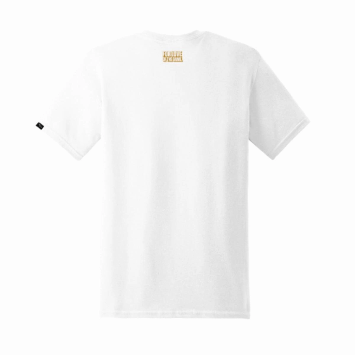 Basketball Shoes John Wall Titan Logo Tee - White/Metallic Gold
