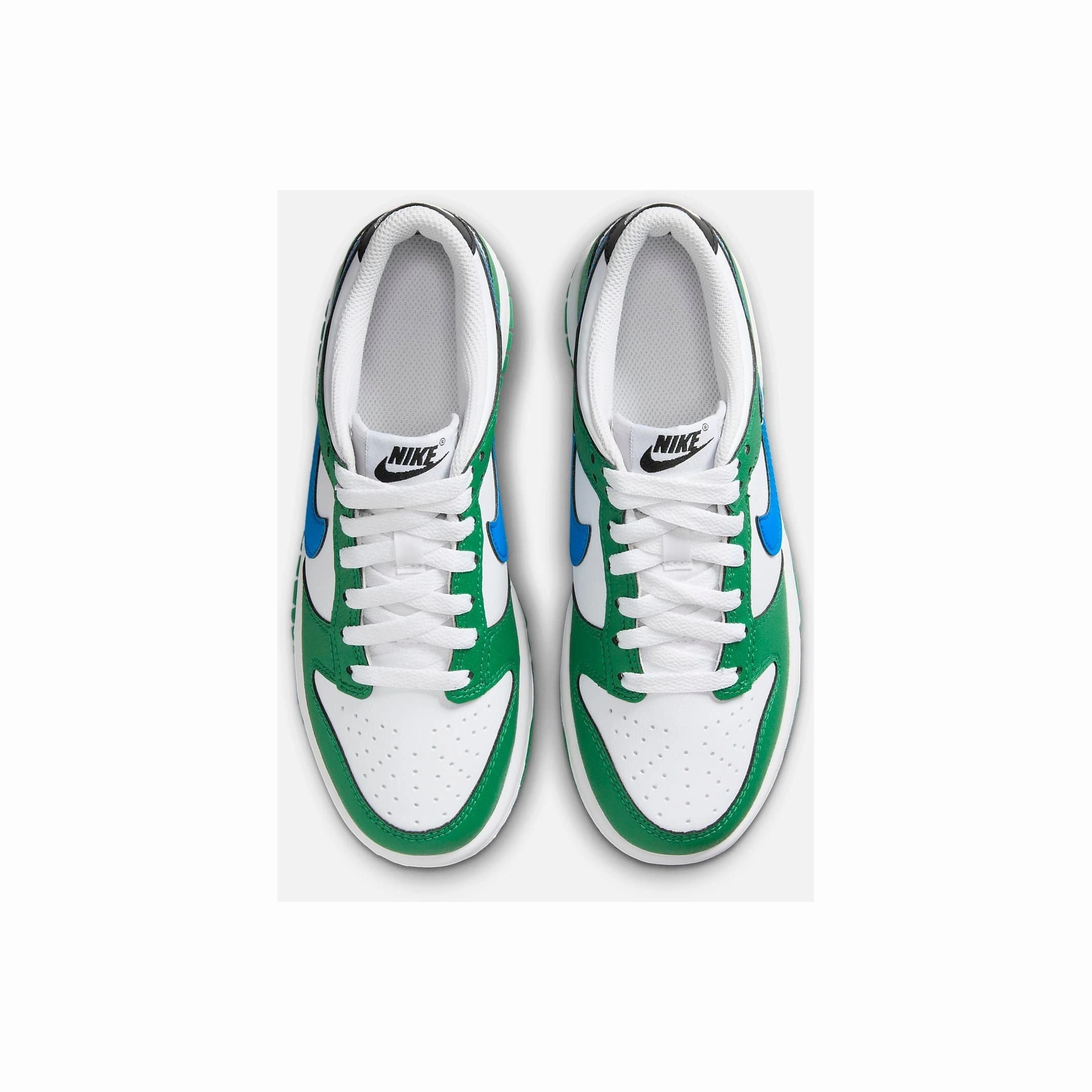 Wrestling Nike Shoes Nike Kid's Dunk Low Shoes - Malachite / White / Photo Blue