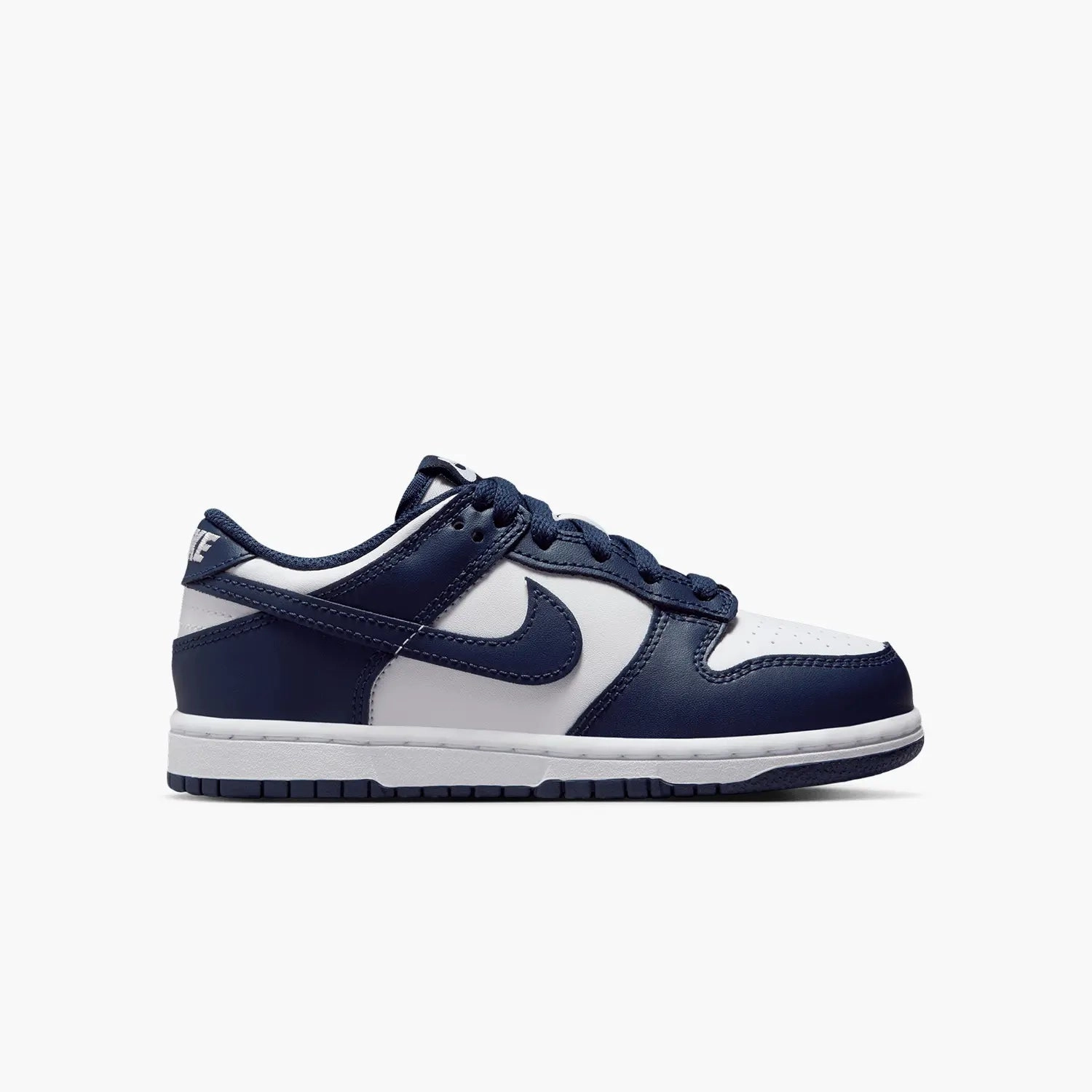Best Basketball Shoes For Wide Toe Box Kid's Dunk Low "Midnight Navy" Pre School