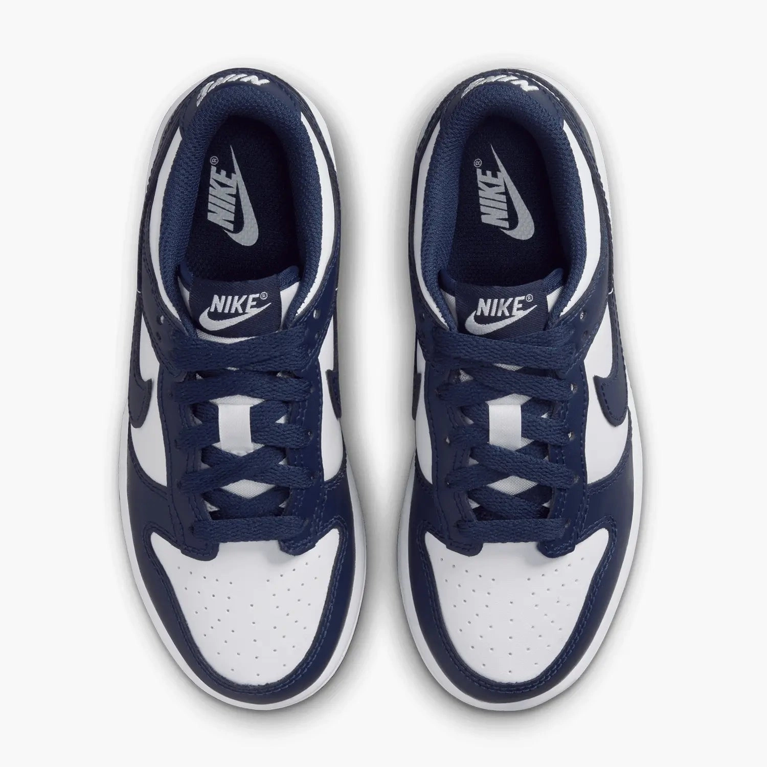Kid's Dunk Low "Midnight Navy" Pre School Genesis Basketball Shoes