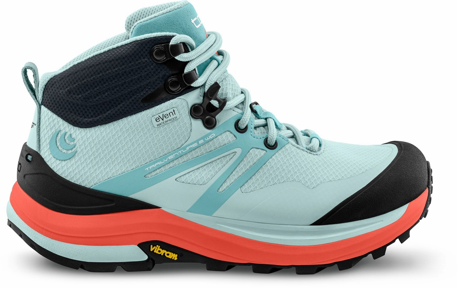 Topo Athletic | Trailventure 2 WP | Women's | Ice/Coral Oboz Footwear Katabatic Mid Hiking Shoes