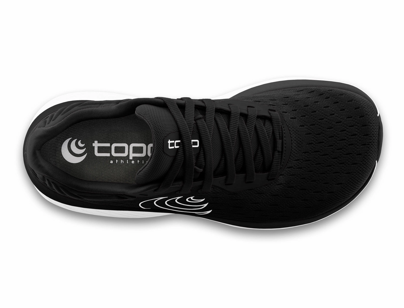 Best Walking Waterproof Shoes TOPO WOMENS ATMOS - BLACK / WHITE