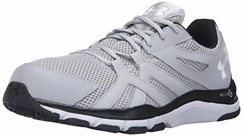 Strive 6  4E Training Shoes Overcast Gray/Black 10.5 4E Us Athletic Works Mesh Trainer Athletic Shoe