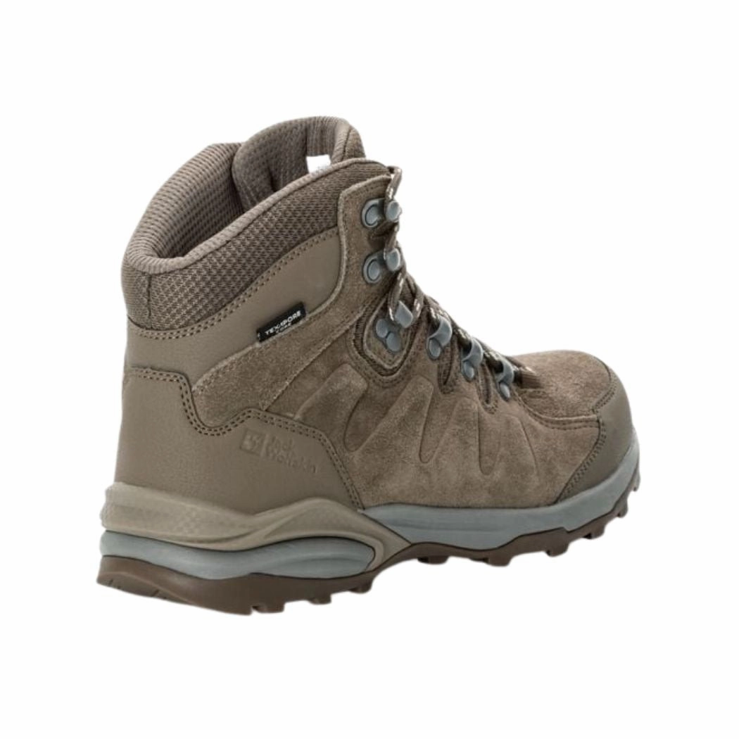 Wide Toebox Hiking Shoes jack wolfskin Refugio Texapore Mid Women's Waterproof Hiking Shoes