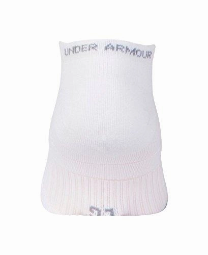 Ua Launch No Show Running Socks White Medium Best Shoes For Cross Training And Weightlifting