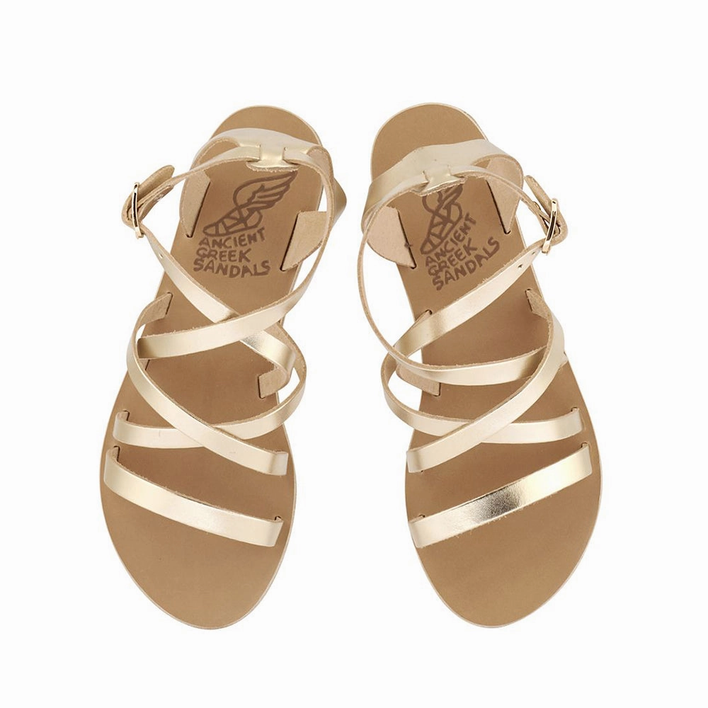 Delia Platinum Beek Sandals Sale