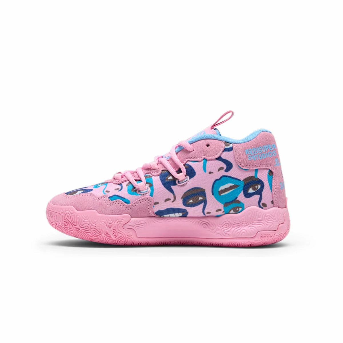   LaMelo Ball   KidSuper Kids MB.03 'Pink Lilac' Royal Bb4500 Basketball Shoes