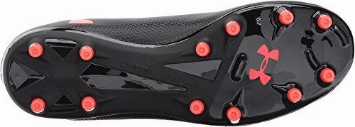 Shoe Train Md Ua Force 3.0 Fg Black/Neon Coral Athletic Shoe