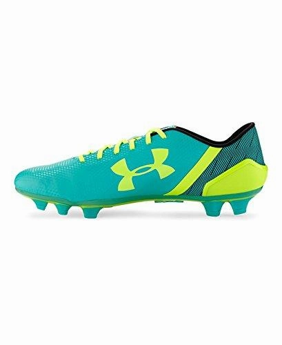 Training Barefoot Shoes Ua SpeedformTm Fg Emerald Lake/Black/HighVis Yellow 9 D Medium