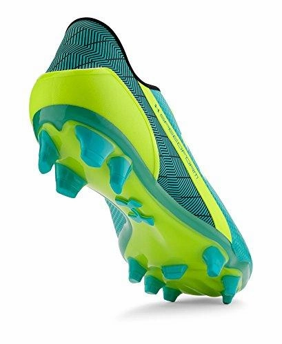 Ua SpeedformTm Fg Emerald Lake/Black/HighVis Yellow 9 D Medium Cross Training Shoes For Lifting