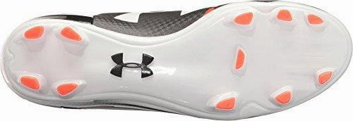 Ua Spotlight Dl Fg White/Phoenix Fire/Black Athletic Shoe Training Shoes To Jump Higher