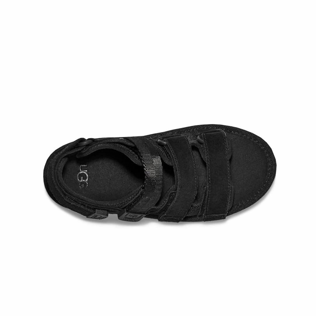 Leather Sandals Platform UGG - KIds' (Preschool & Junior) Goldencoast Multistrap Sandals (1152816K-BLK)
