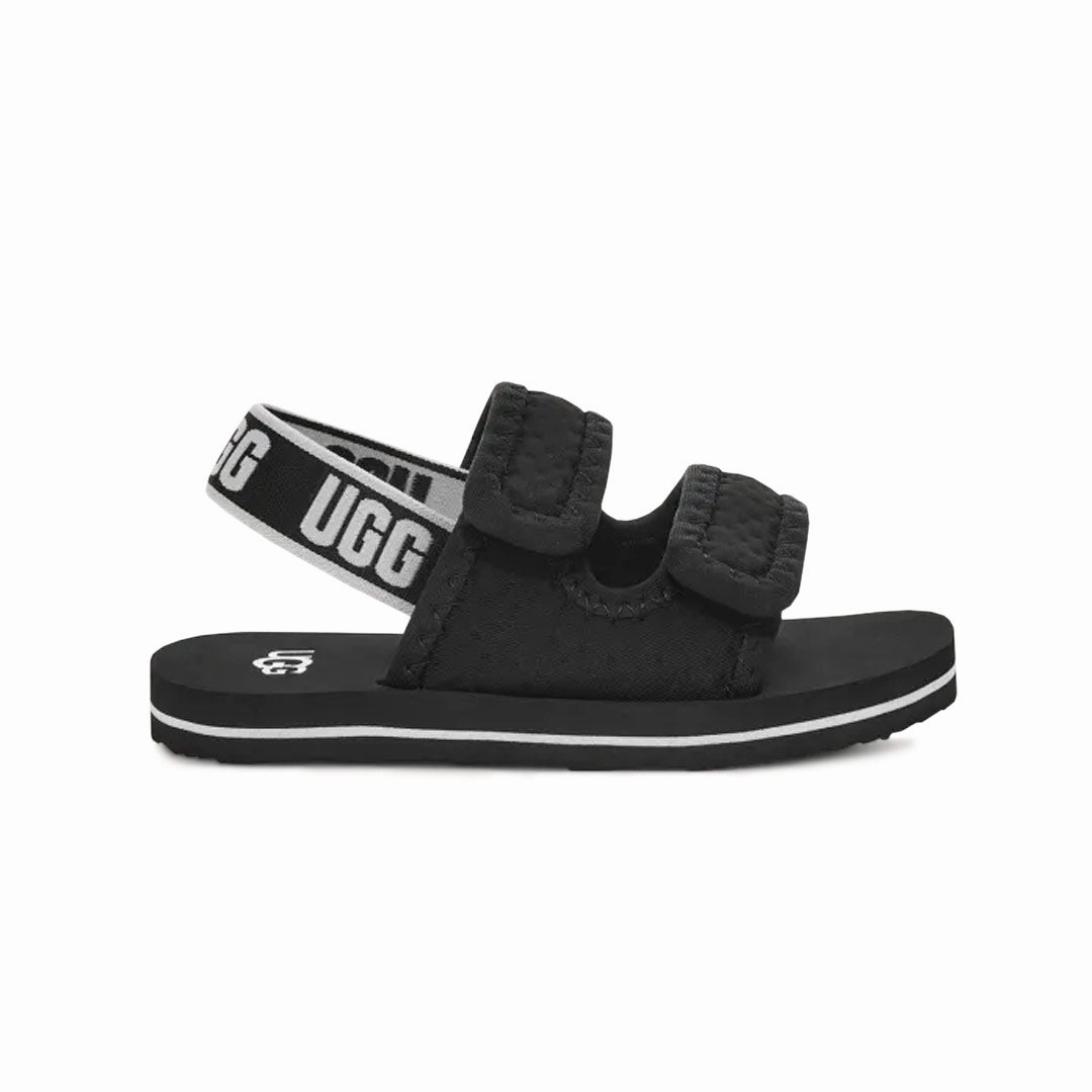 UGG - Kids' (Preschool & Junior) Lennon Slingback Sandals (1152817K-BLK) Sandals Resprt