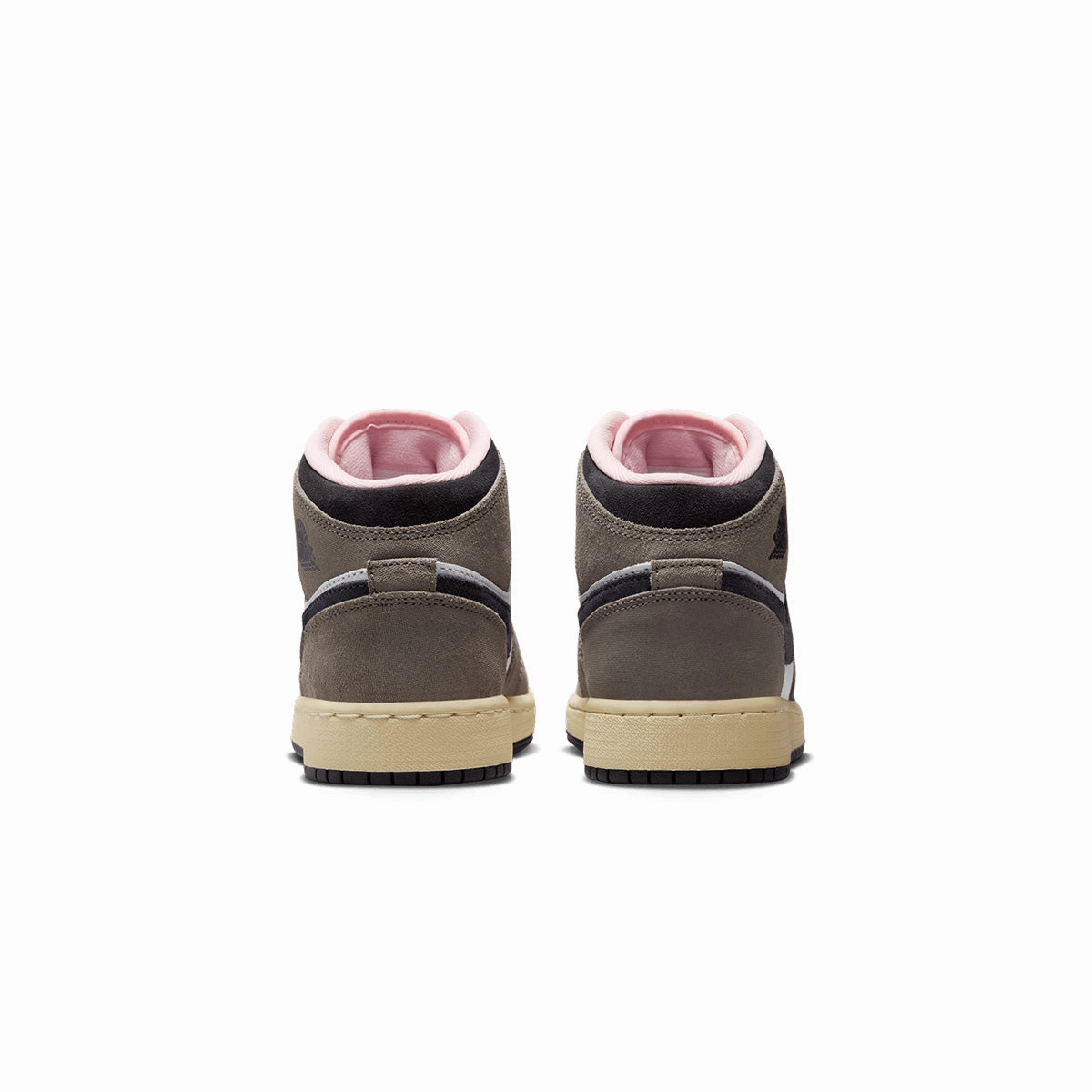 Kids Air Jordan 1 Mid SE 'Cave Stone' Rare Basketball Shoes For Sale