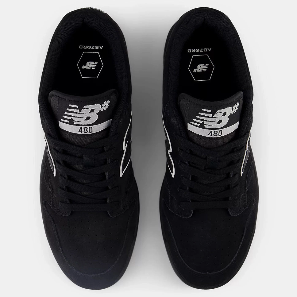 Basketball Shoes For The Gym New Balance Numeric 480 Black White Shoes