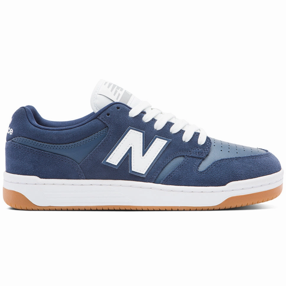 Best Youth Basketball Shoes New Balance Numeric 480 Navy White Shoes