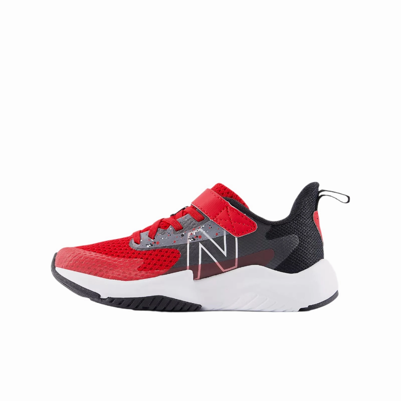 Rave Run v2 YTRAVB2 Team Red/Black/Black Cement (Size 10.5c-3y) Speed Strike 2 Mid Waterproof Hiking