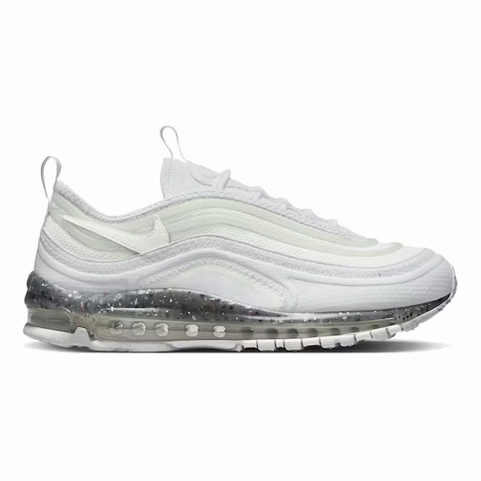 Nike Men's Air Max Terrascape 97 Shoes - All White Customized Custom Nike Shoes