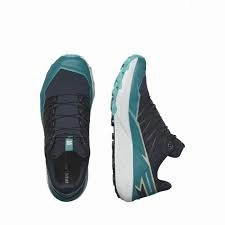 Running Shoes With Most Cushioning Men's ThunderCross - Carbon/Tahitian Tide/Peacock Blue