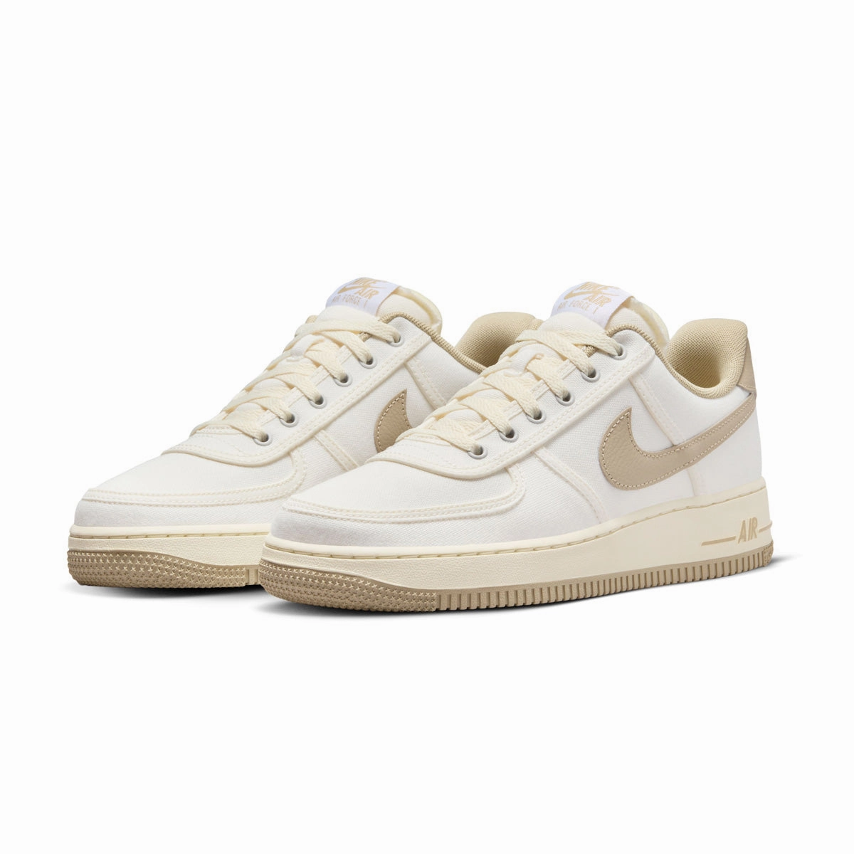 Wmns Air Force 1 '07 'Sail Limestone' Jordan 1 Retro Basketball Shoes