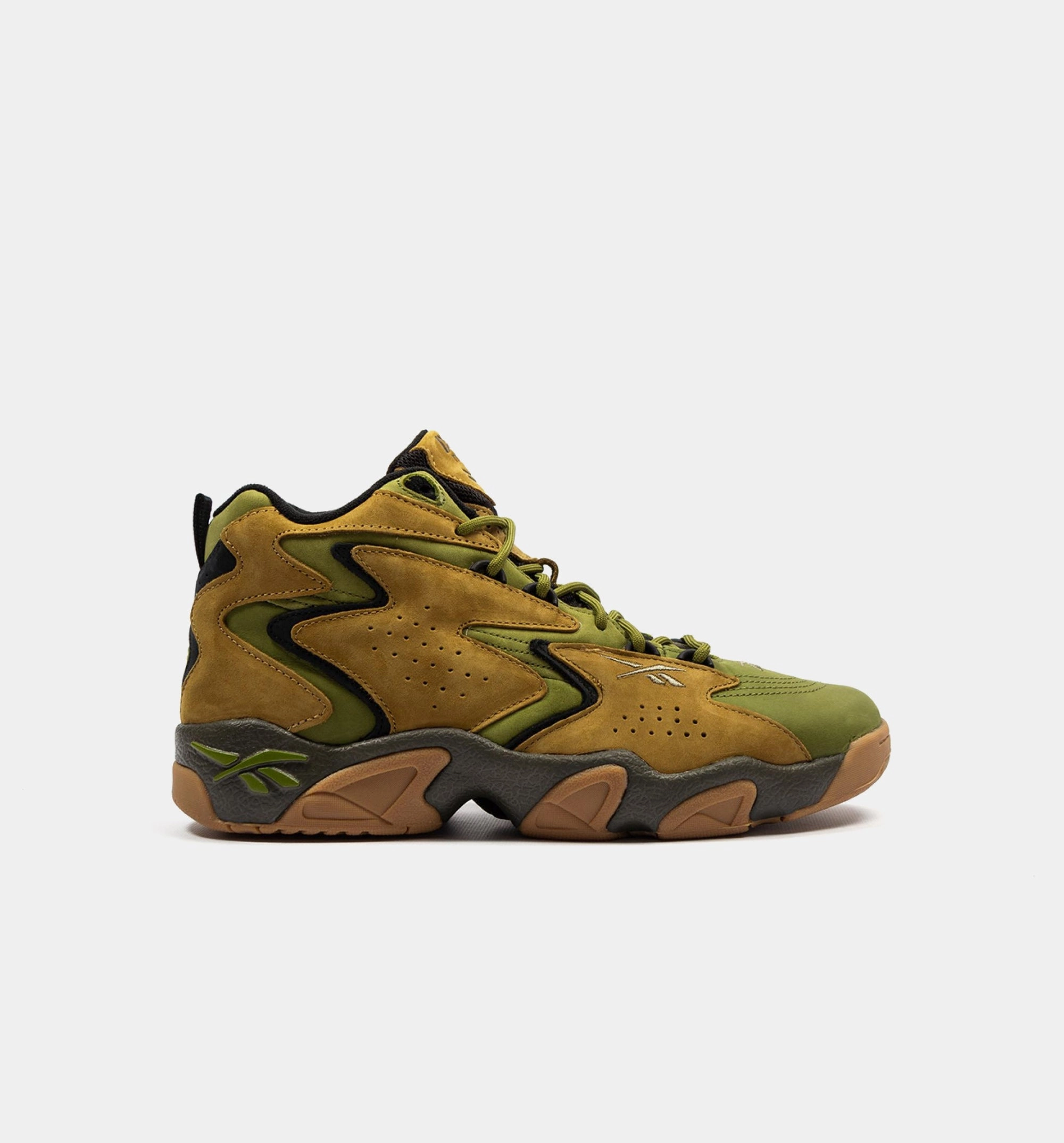 Lil Penny Basketball Shoes Atmos X Reebok Mobius Mens Shoes - Olive Green/Khaki