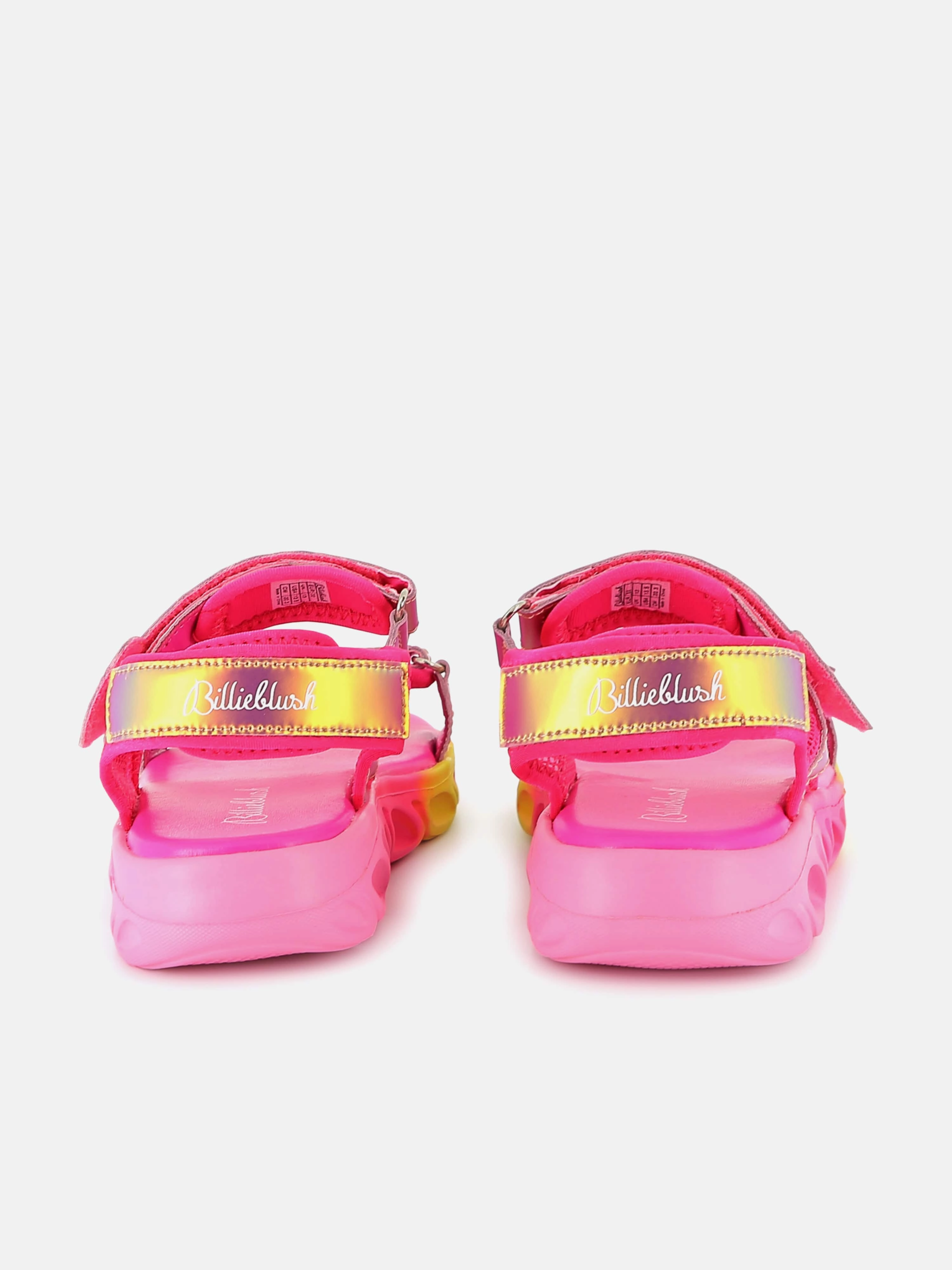 Sandals With Wide Width Billieblush Girls Iridescent Sandals in Multicolour